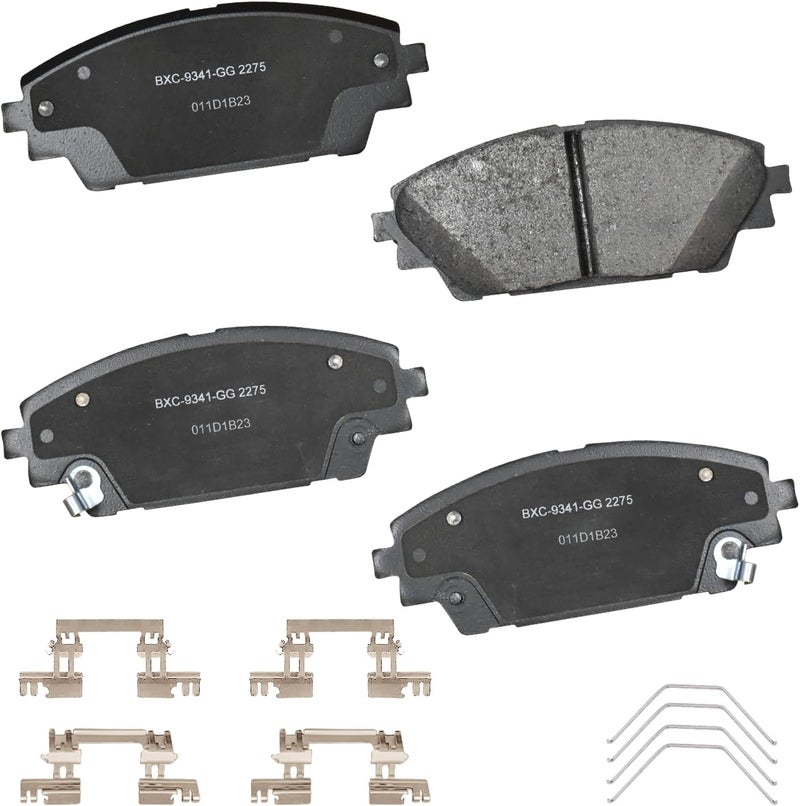 Bendix وسادات فرامل سيراميك بريميوم SBC2275 أمامية لمازدا 3 2018-2014، 3 سبورت 2017-2014، CX-3 2022-2016، CX-30 2024-2020 - Image 1
